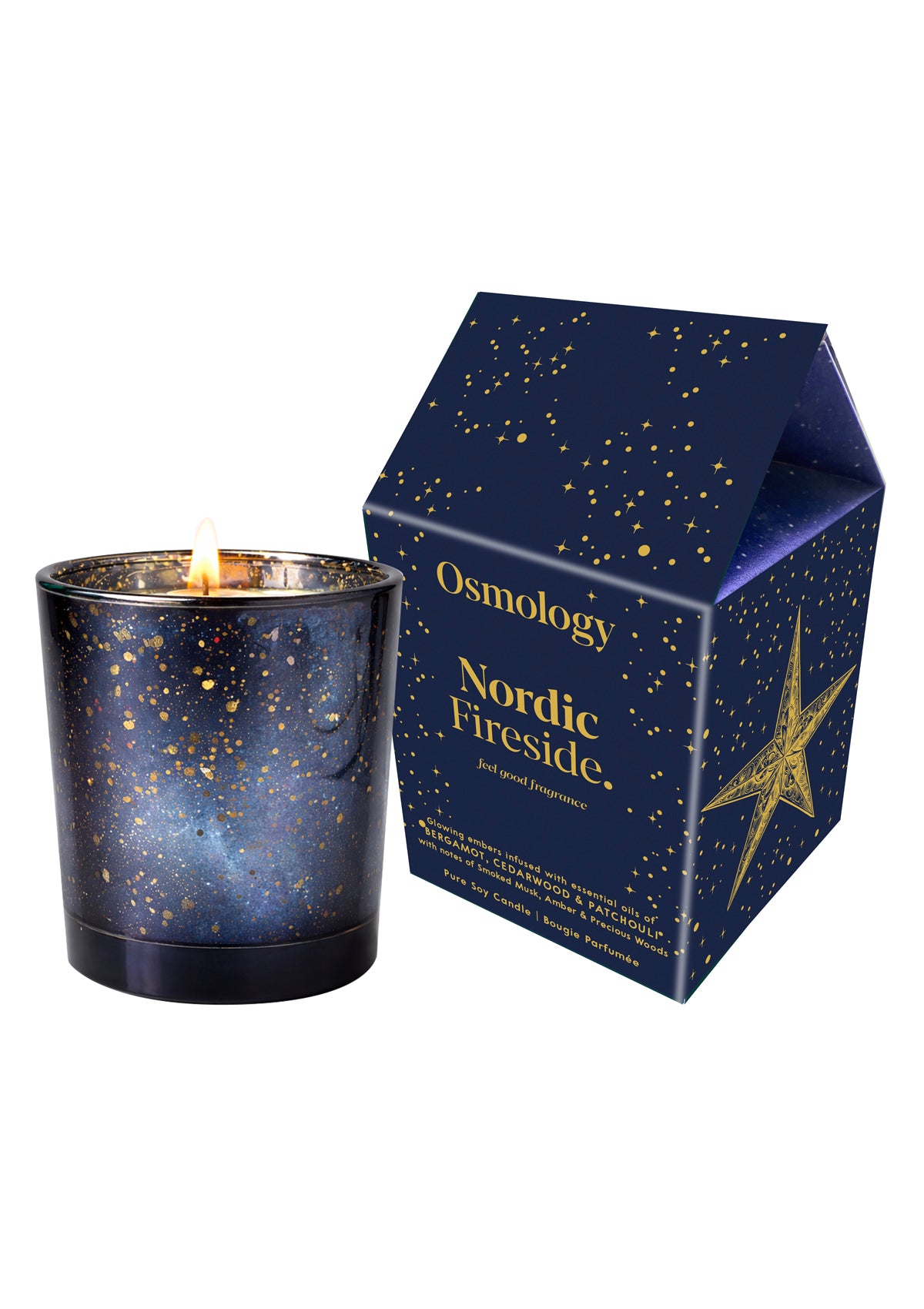 Nordic Fireside Mini Candle