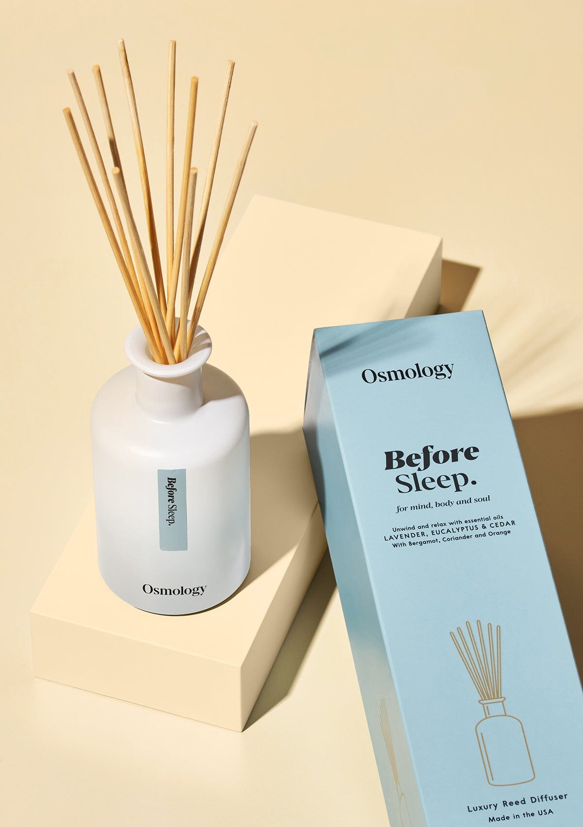 Before Sleep Reed Diffuser - Lavender Eucalyptus and Cedar