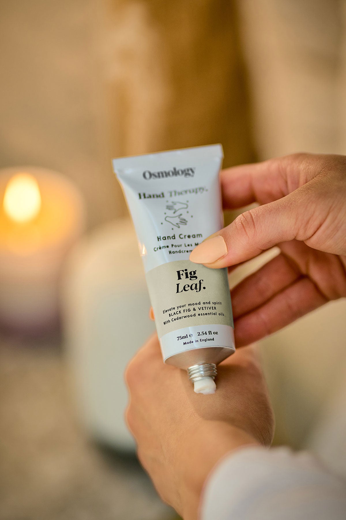 Fig Leaf Hand Cream - Black Fig Vetiver and Cedarwood