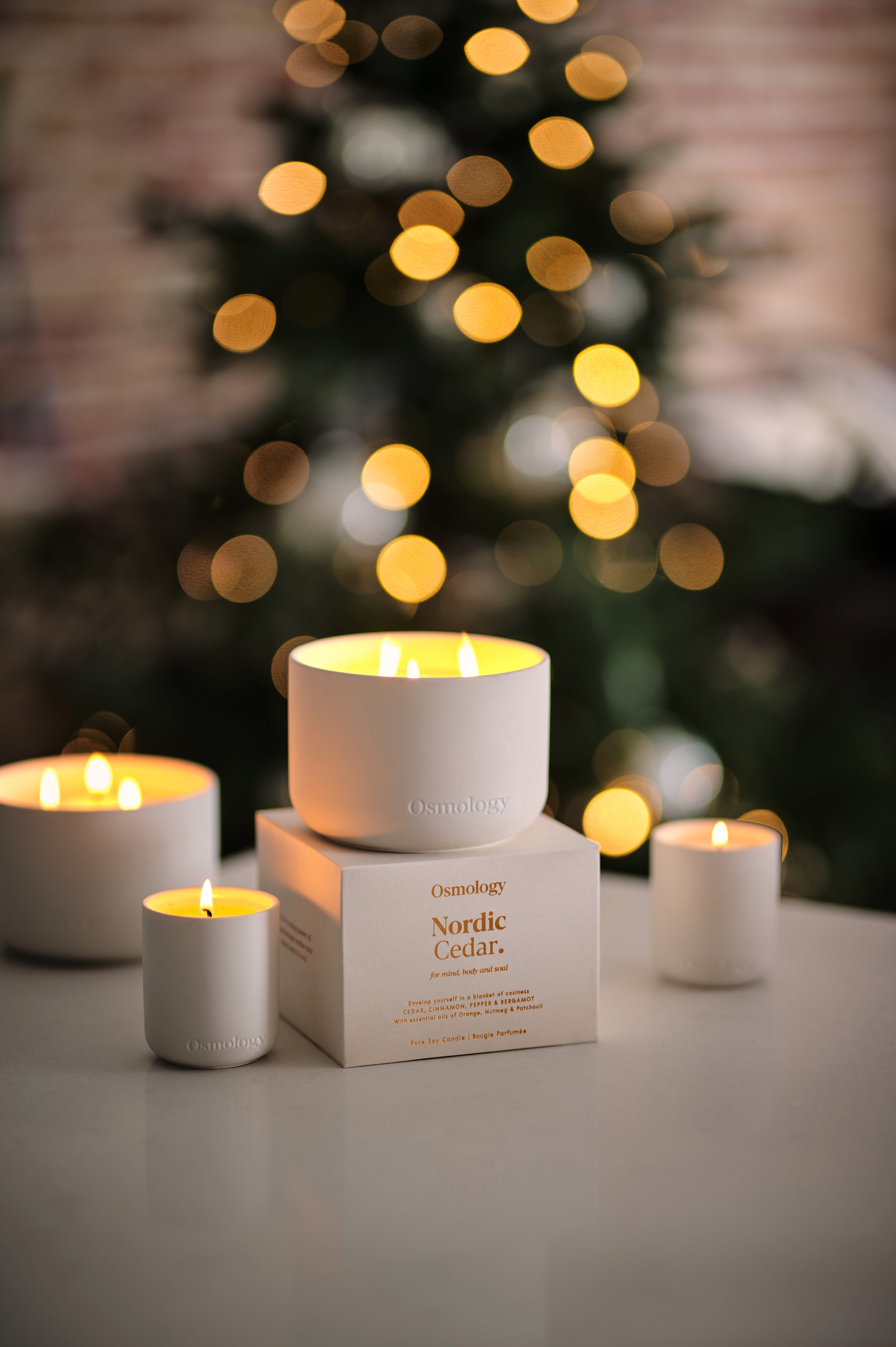 Nordic Cedar Mini Scented Candle