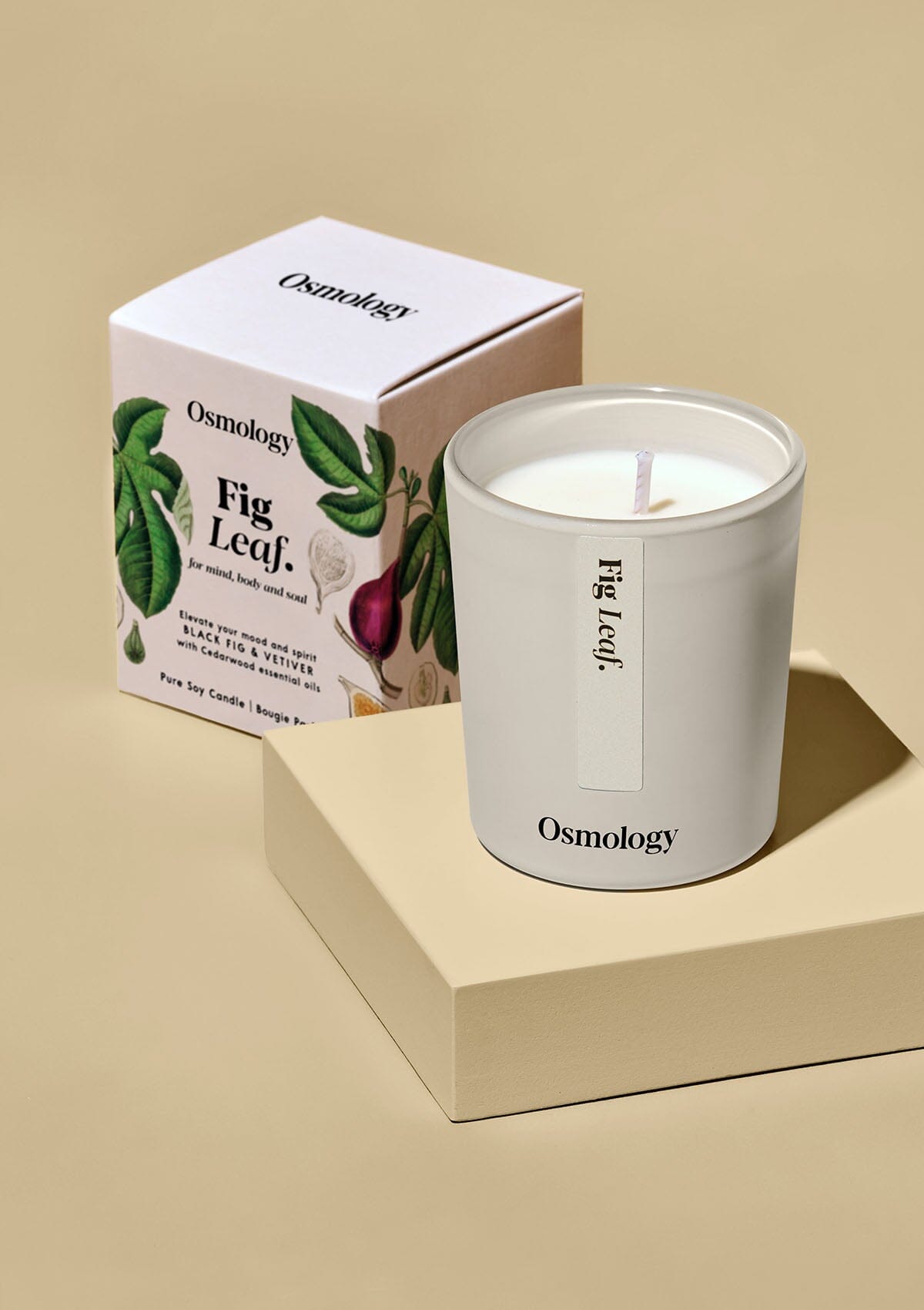 Fig Leaf Mini Scented Candle