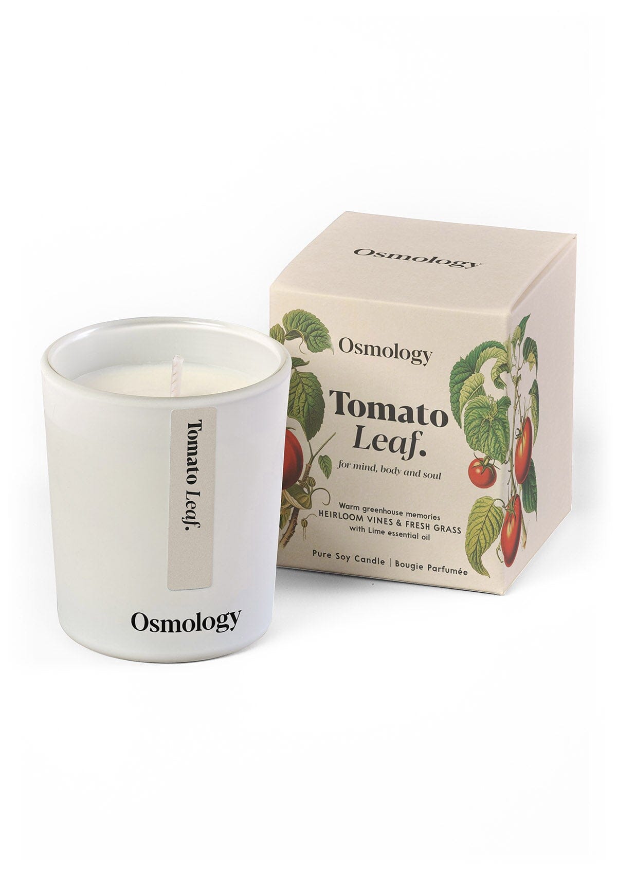 Tomato Leaf Mini Scented Candle