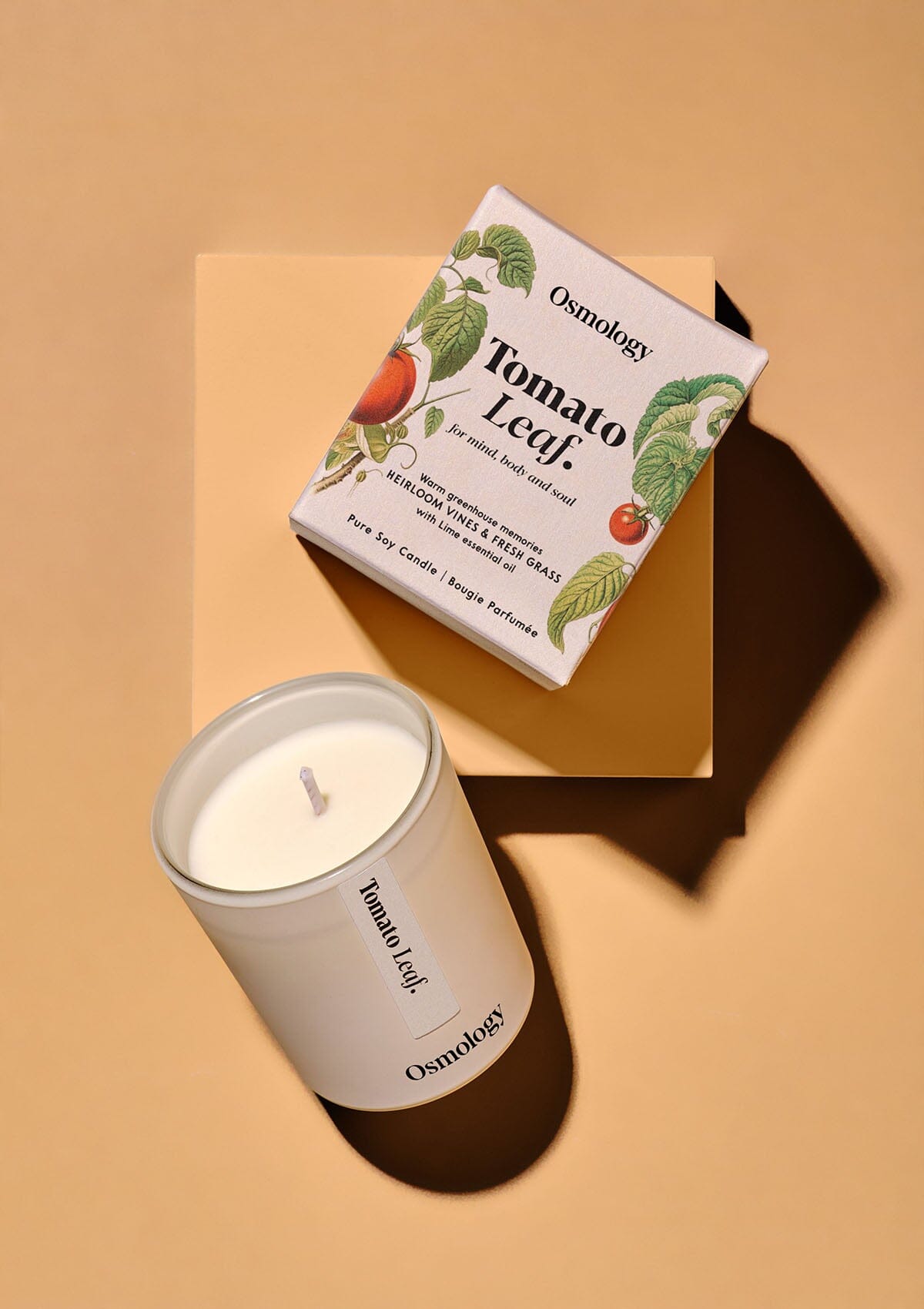 Tomato Leaf Mini Scented Candle