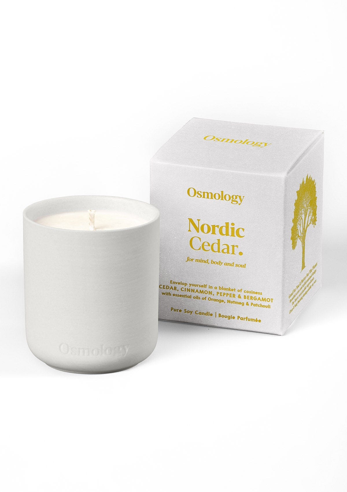 Nordic Cedar Mini Scented Candle