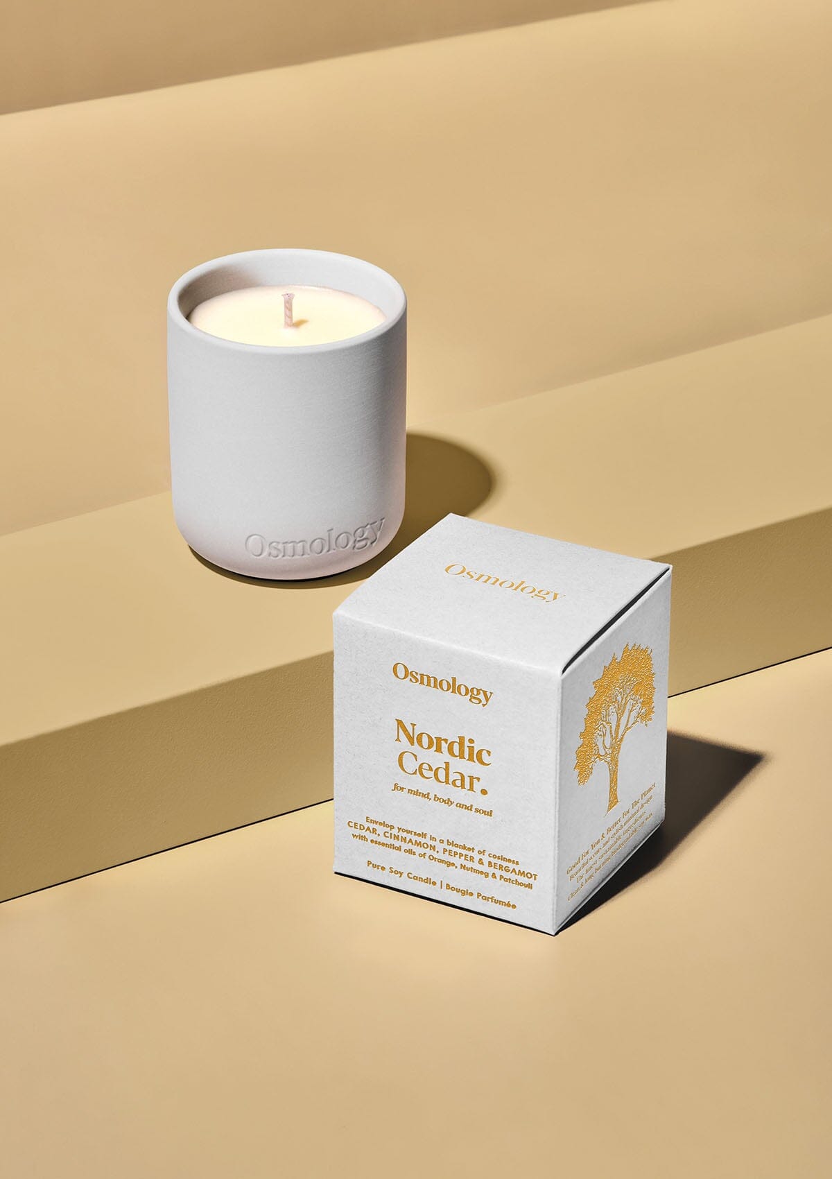 Nordic Cedar Mini Scented Candle