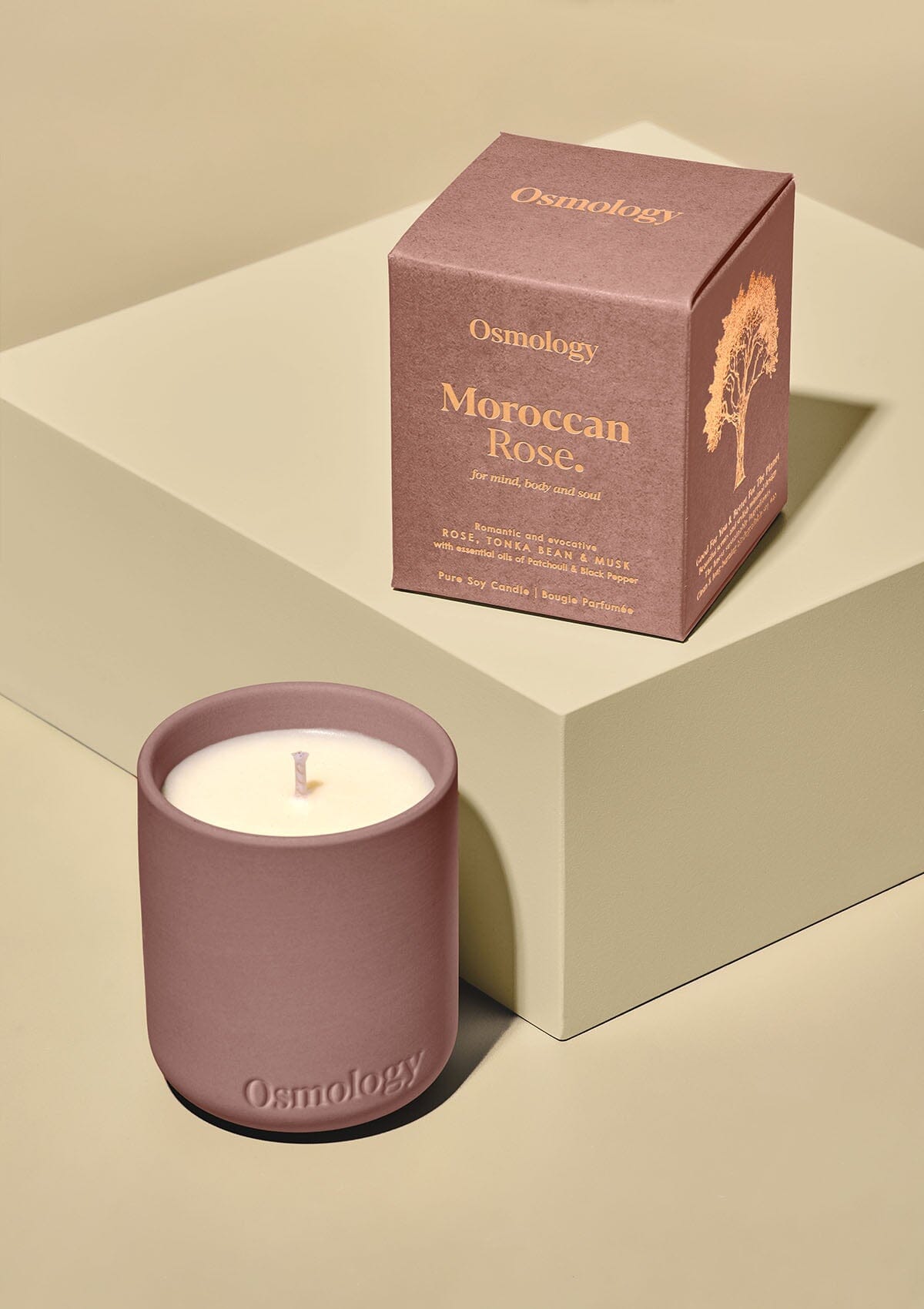 Moroccan Rose Mini Scented Candle