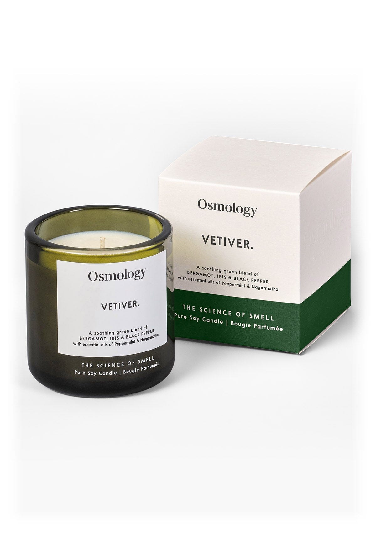 Vetiver Scented Candle Utility Collection Osmology