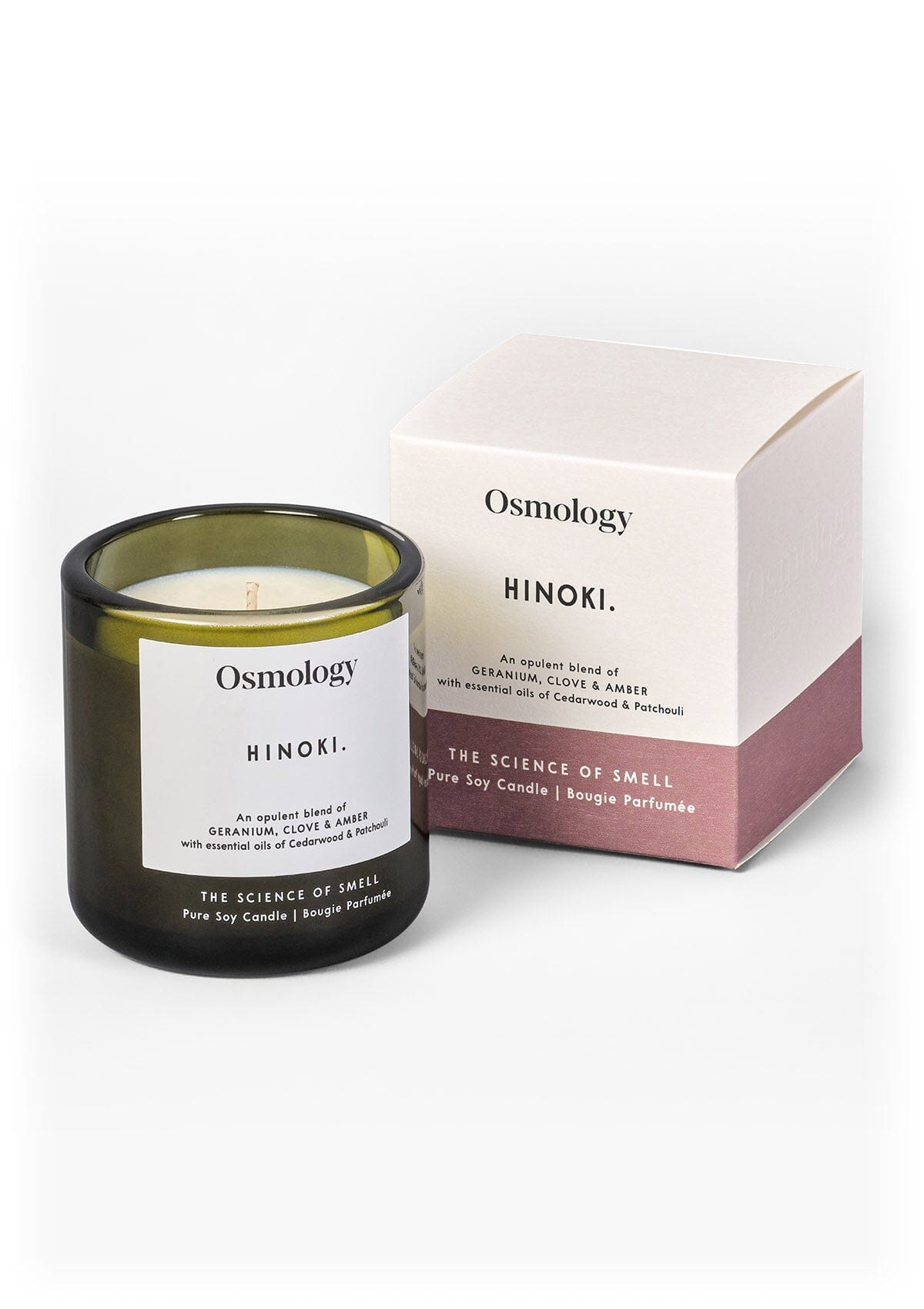 Hinoki Scented Candle Utility Collection Osmology