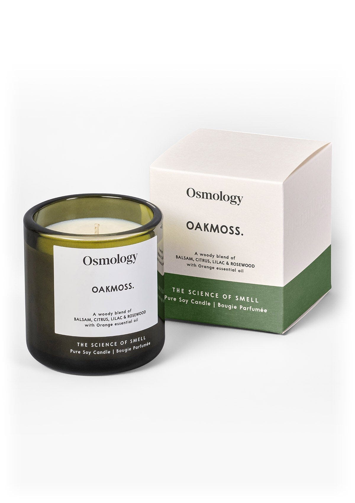 Oakmoss Scented Candle Utility Collection Osmology