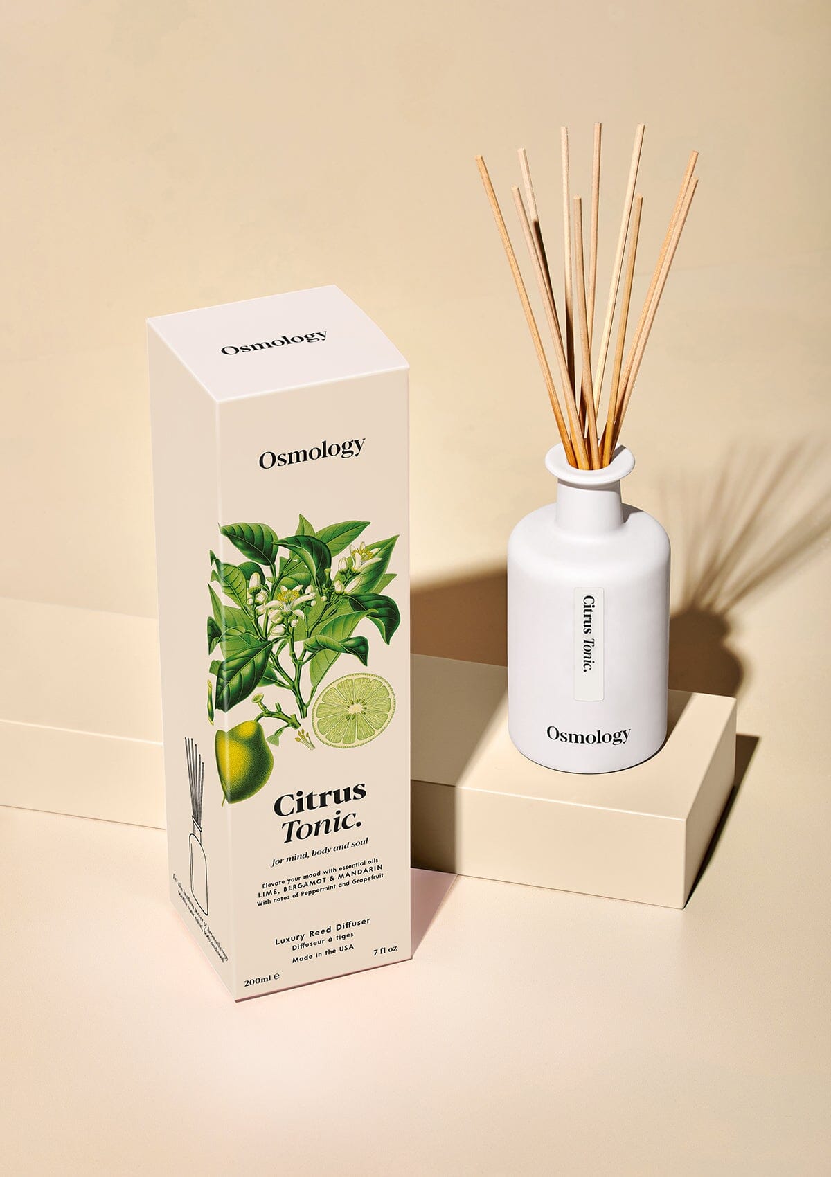 Citrus Tonic Reed Diffuser - Lime Bergamot and Mandarin