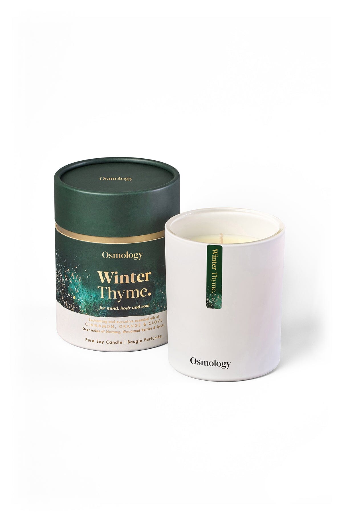 Winter Thyme Scented Candle - Orange Clove and Thyme