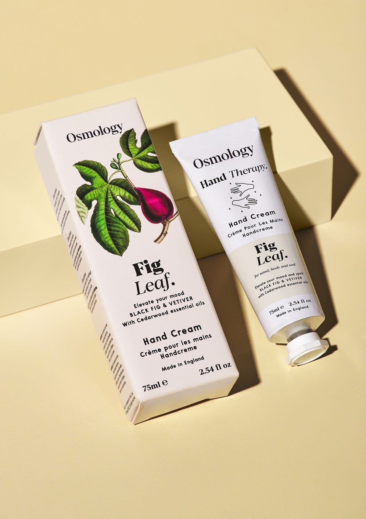 Fig Leaf Hand Cream - Black Fig Vetiver and Cedarwood