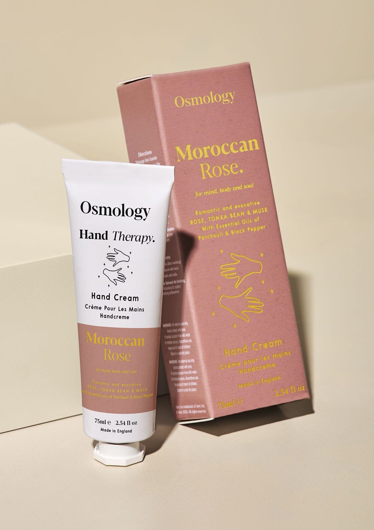 Moroccan Rose Hand Cream - Rose Tonka and Musk