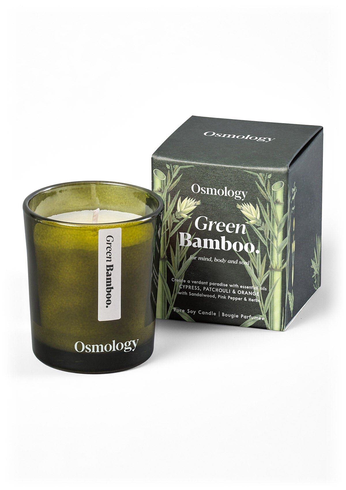 Green Bamboo Mini Scented Candle