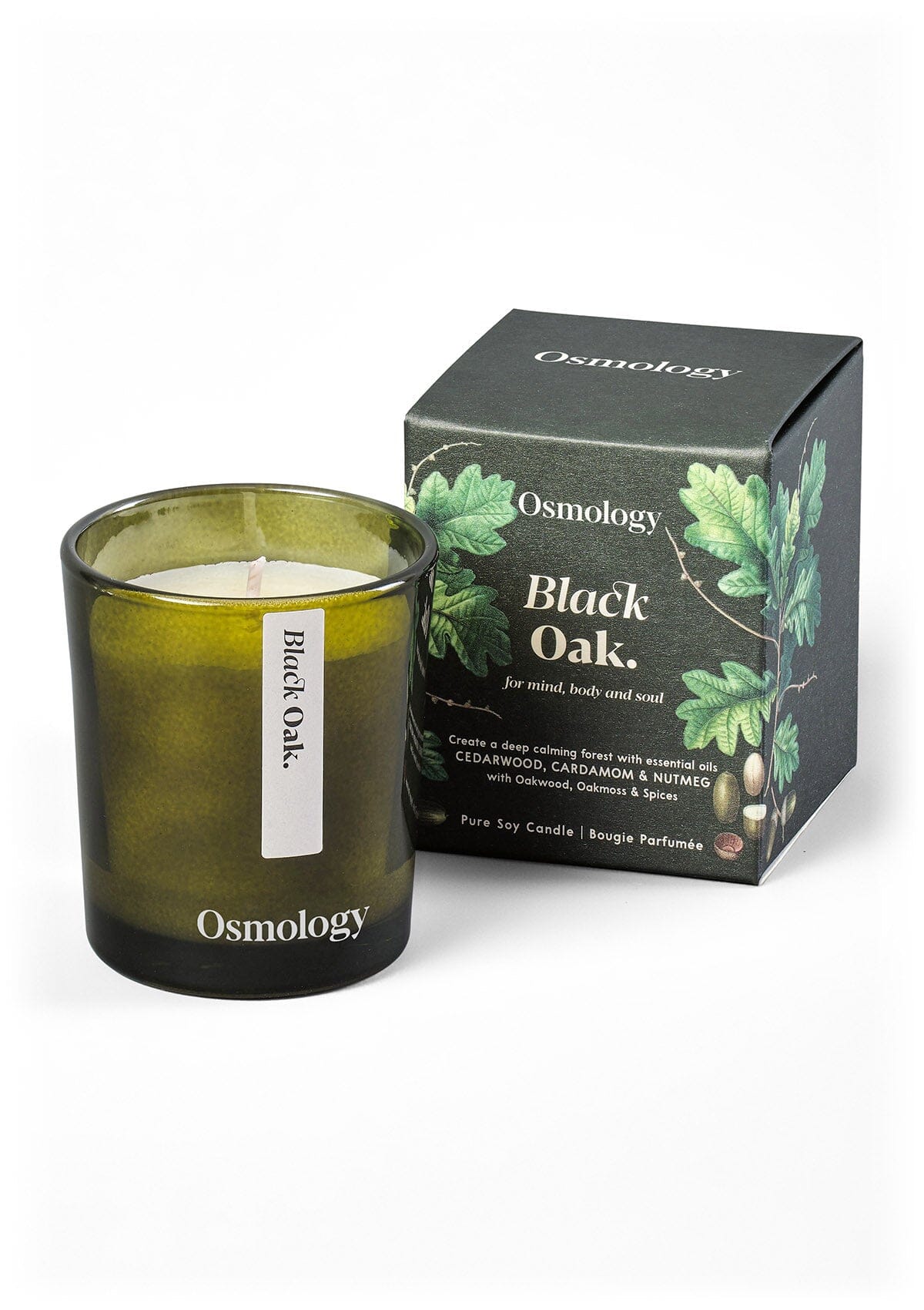 Black Oak Mini Scented Candle