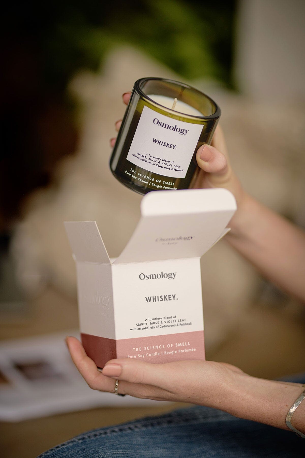 Whiskey Scented Candle Utility Collection Osmology 